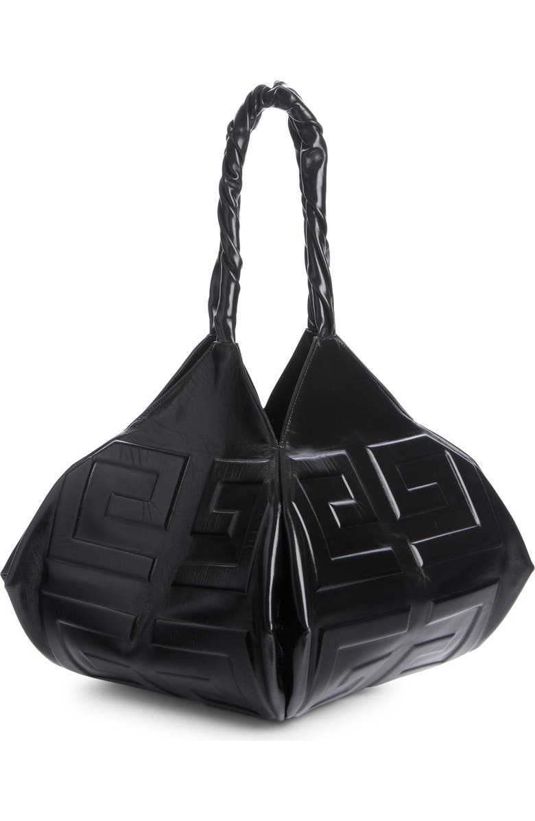 Givenchy Large Balle 4G Logo Leather Tote, Main, color,