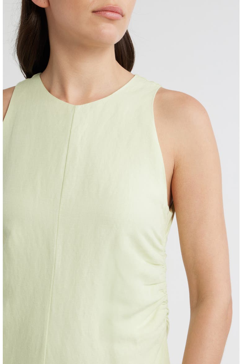 Sleeveless Midi Dress, Alternate, color, CUCUMBER
