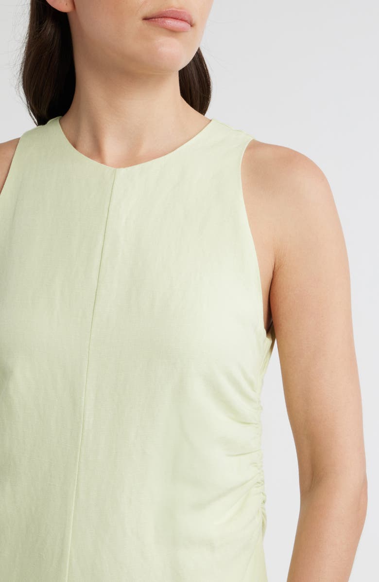 BOSS Orange Sleeveless Midi Dress, Alternate, color, Cucumber