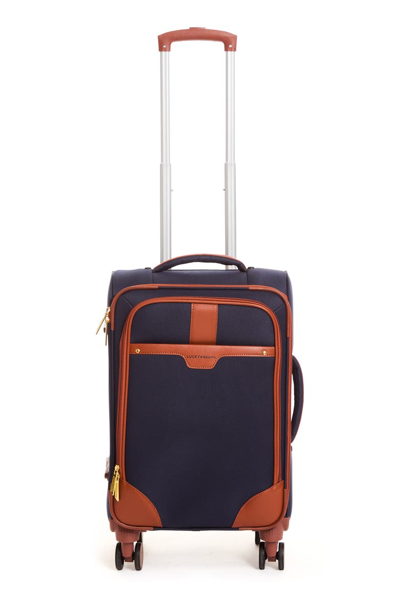 Mason 21-Inch Spinner Luggage, Main, color, NAVY
