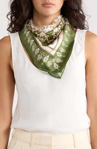 Ted Baker London Printed Silk Square Scarf