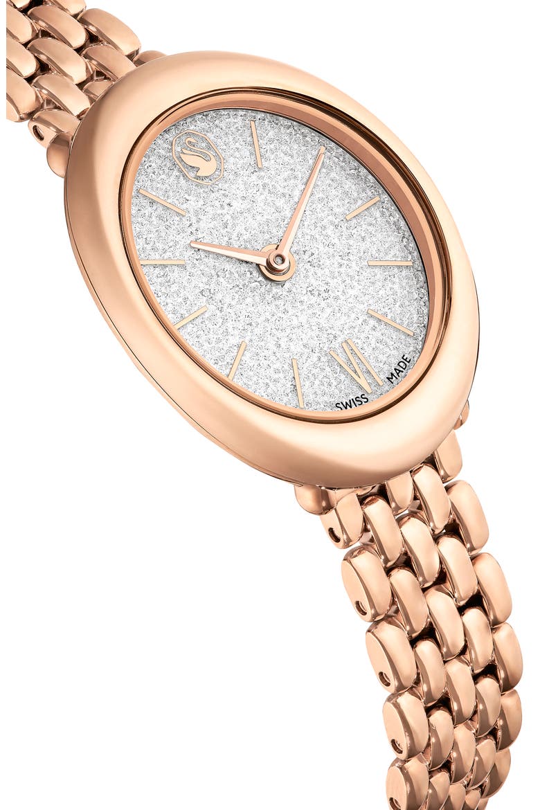 Imber Oval Bracelet Watch, 24mm x 26.3mm, Alternate, color, GOLD