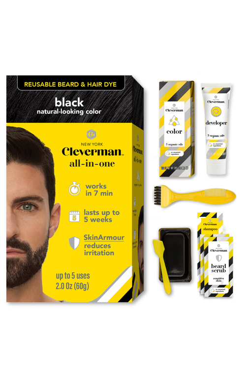 Cleverman Reusable Beard & Hair Dye Kit