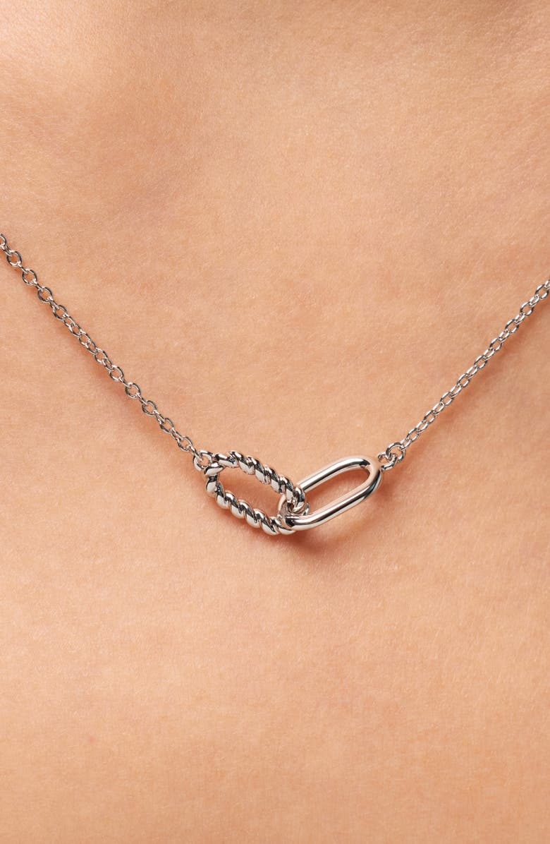 Ana Luisa Pendant Necklace - Juniper Silver, Alternate, color, Silver