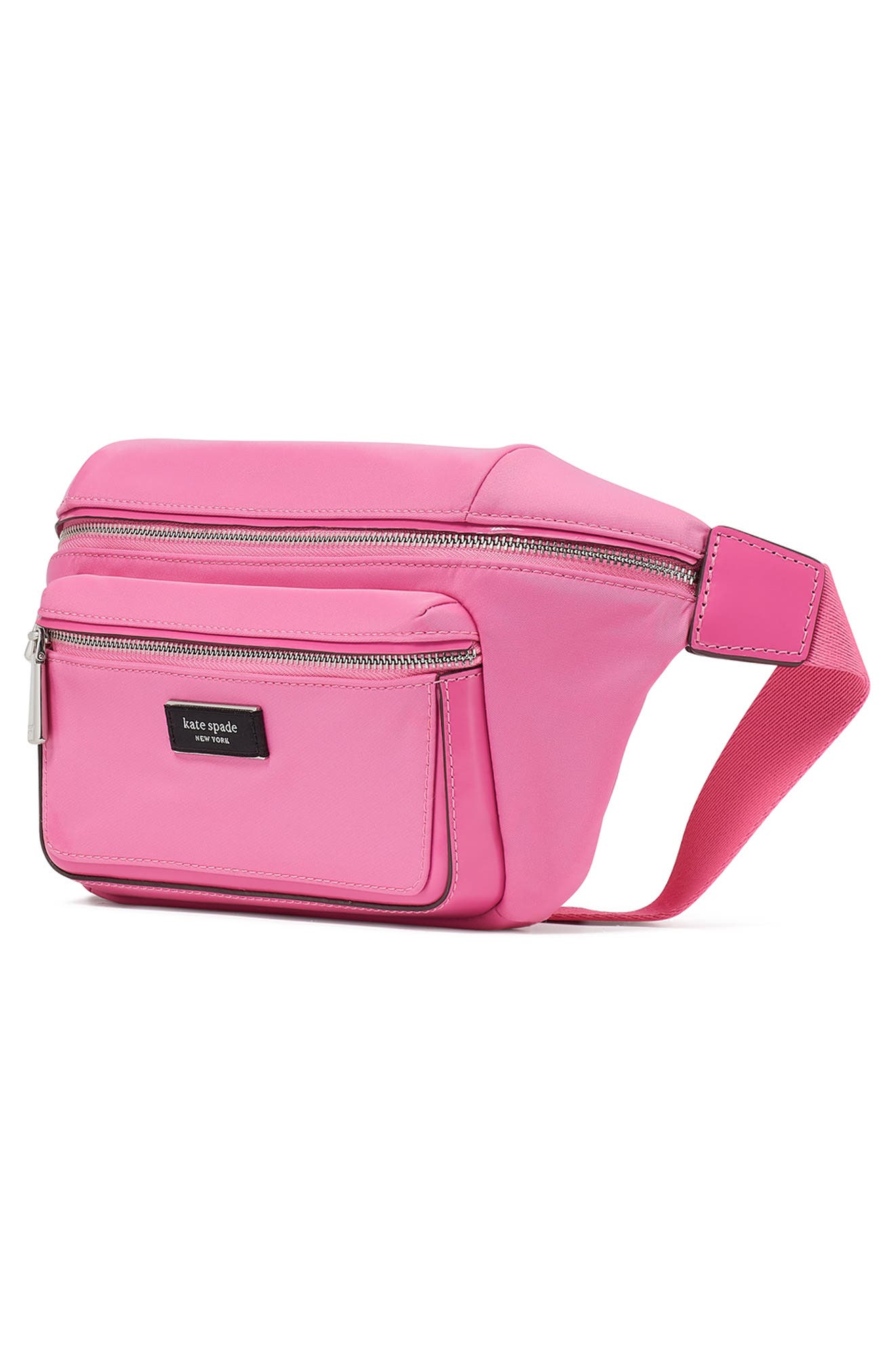 medium sam icon belt bag, Alternate, color, PINK CLOUD