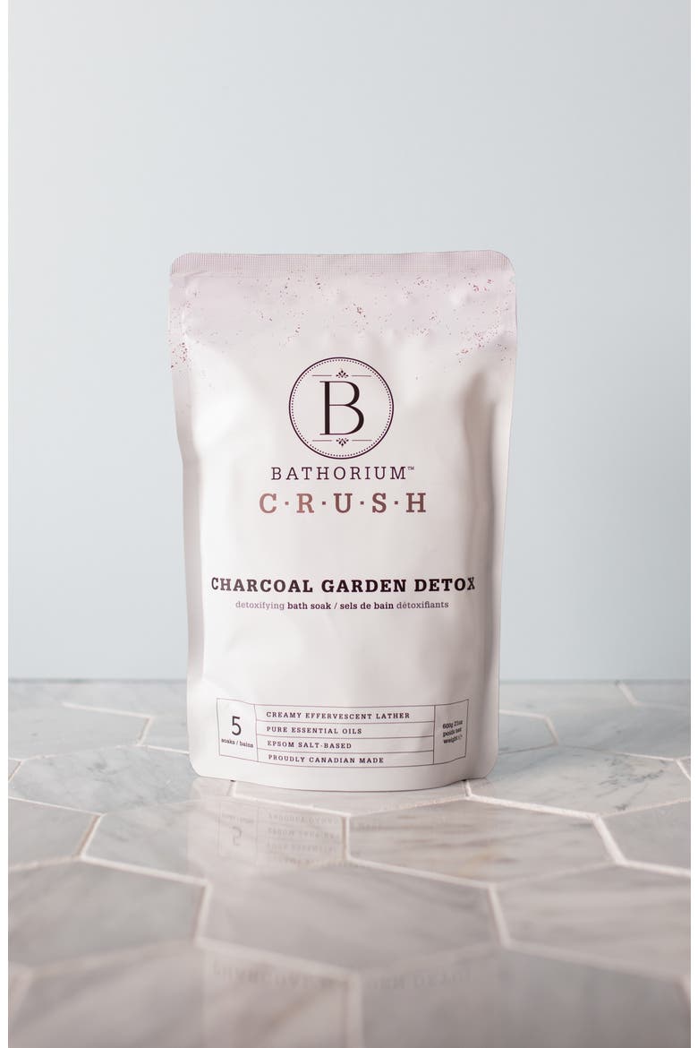 Charcoal Garden Detox Crush Bath Soak, Alternate, color, NO COLOR