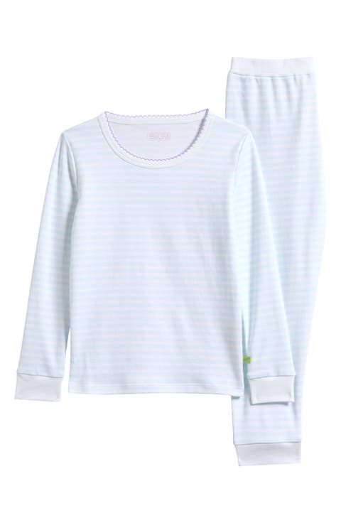 Kids' Riley Fitted Two-Piece Pima Cotton Pajamas (Baby, Toddler, Little Kid & Big Kid)