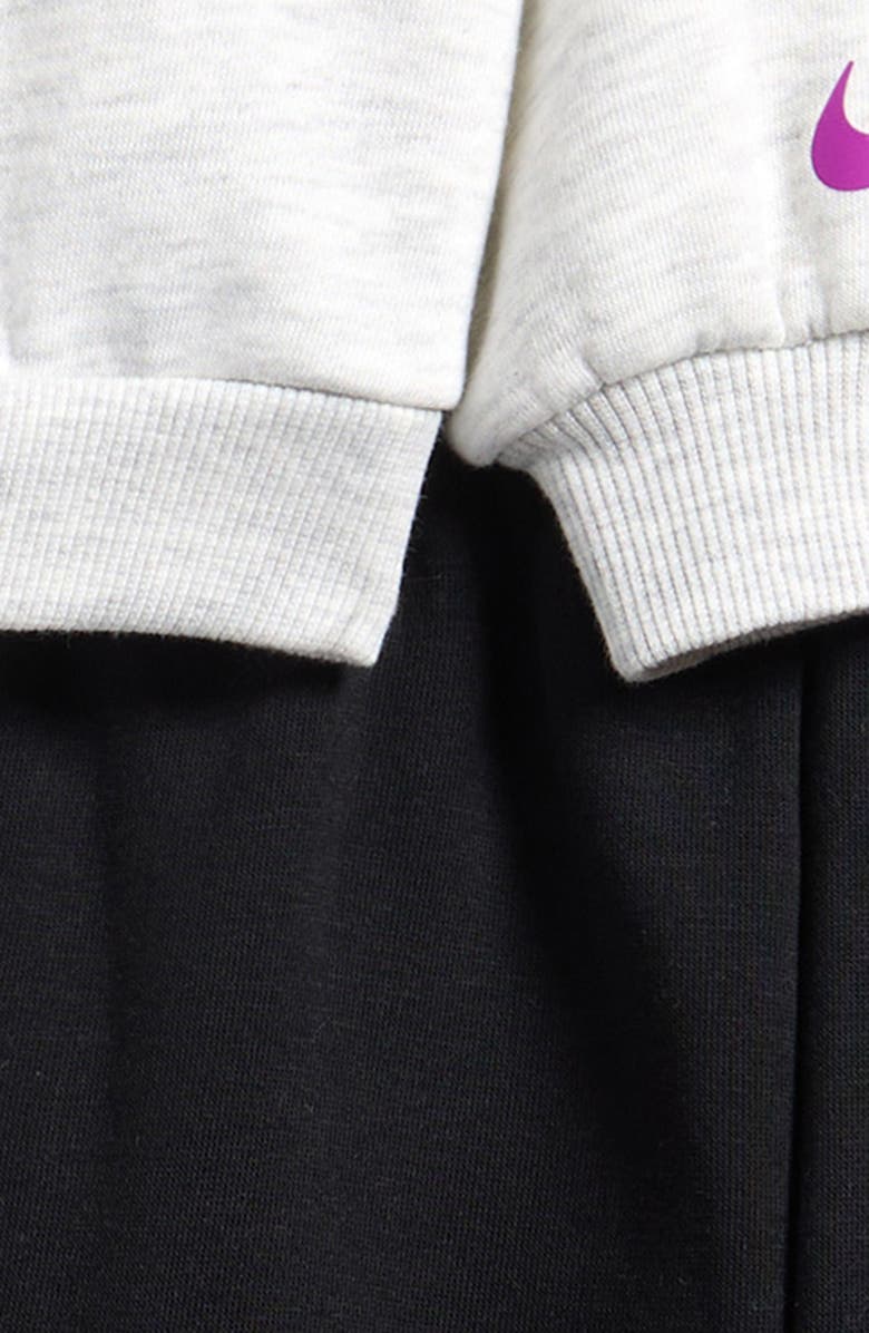 Nike Essential Sweatshirt & Cargo Pants Set, Alternate, color, Black