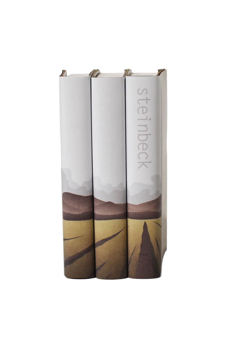 Juniper Books John Steinbeck California Field Book Set, Main, color, Warm Neutral