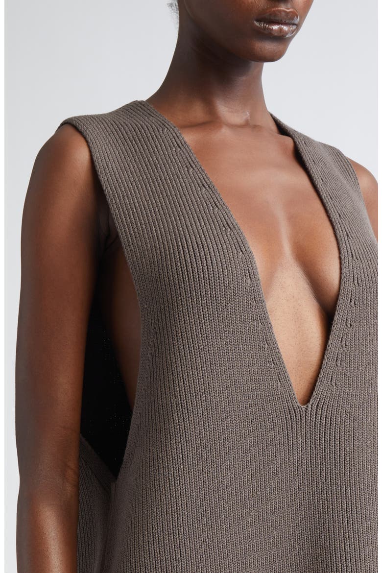 Virgin Wool V-Neck Sweater Vest, Alternate, color, DARKDUST