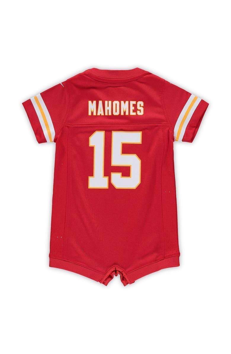 Nike Infant Nike Patrick Mahomes Red Kansas City Chiefs Romper Jersey, Alternate, color, Red