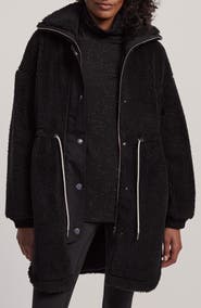 Varley Jamie Faux Shearling Coat