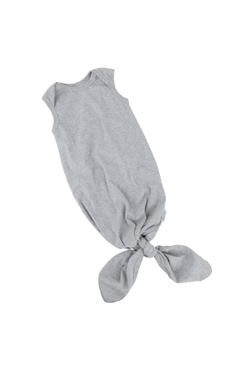 Ely's & Co. Knot Wearable Blanket, Knot Hat & Mitten Set, Alternate, color, Heather Grey