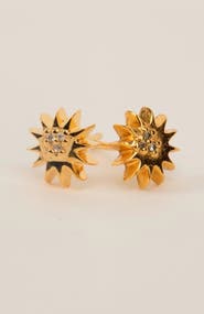 Gwen Beloti Starburst Stud Earrings