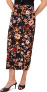 Ted Baker Floral Belted Midi Skirt