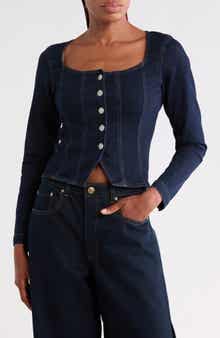 Bailee Denim Top