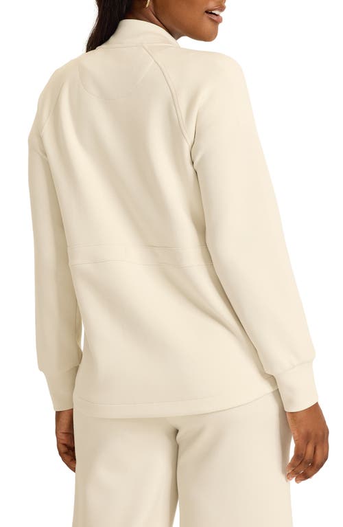 Tommy Bahama Palm Voyage Zip-up Jacket In White