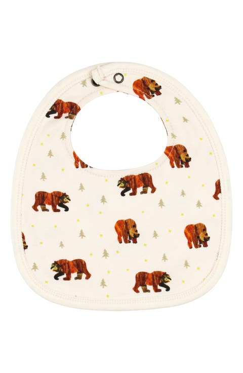 x The World of Eric Carle™ 2-Layer Reversible Organic Cotton Bib
