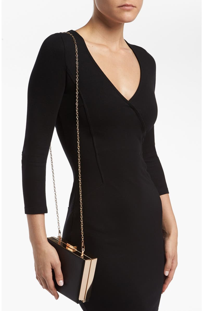 NATASHA Tasha Box Clutch, Alternate, color,