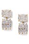 Northern Lights Cubic Zirconia Double Drop Earrings