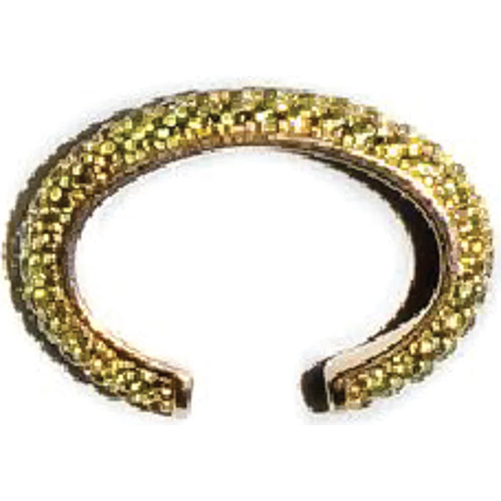 Fry Powers Sparkle Ear Cuffs In Green