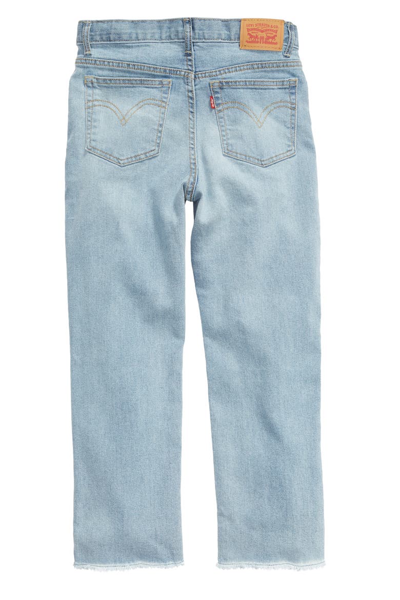 Levi's® High Waist Straight Leg Jeans, Alternate, color, BAUHAUS BLUES