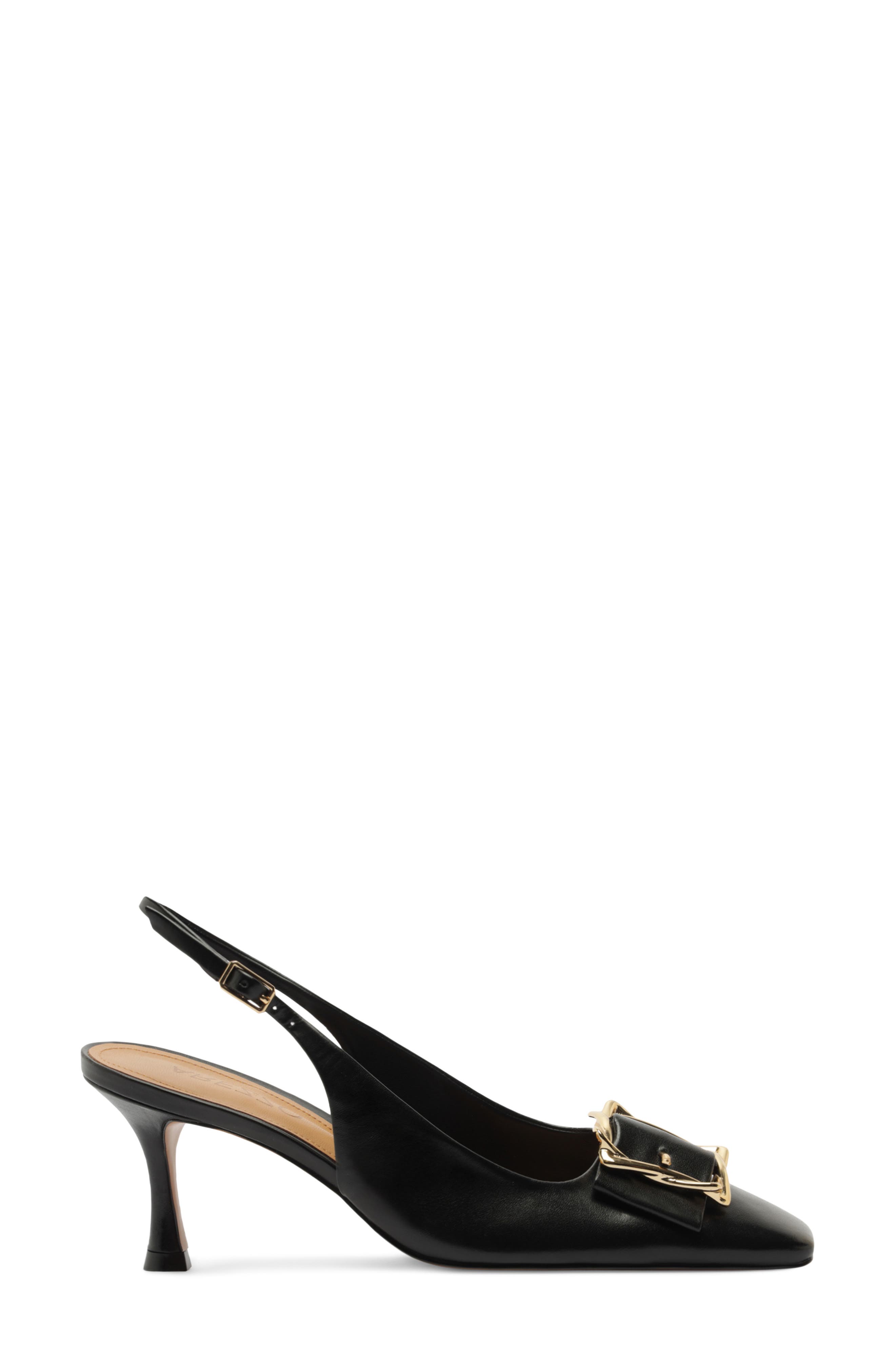 Florence Slingback Pump, Alternate, color, BLACK