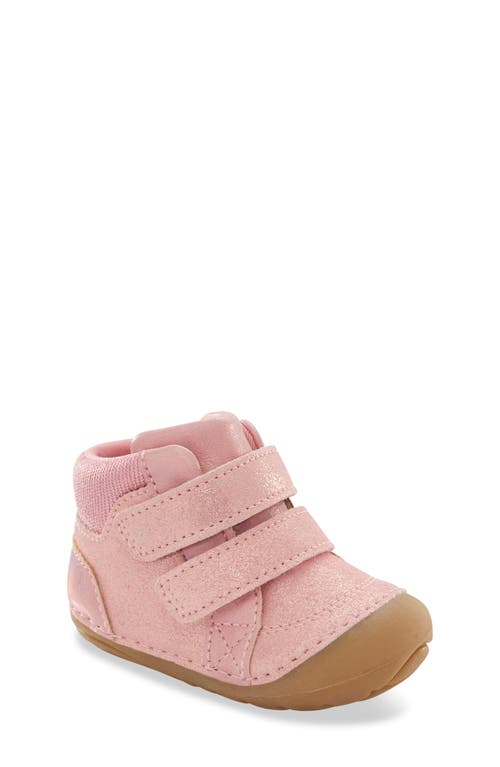 Stride Rite Kids' Soft Motion™ Martin Boot in Blush Shimmer 