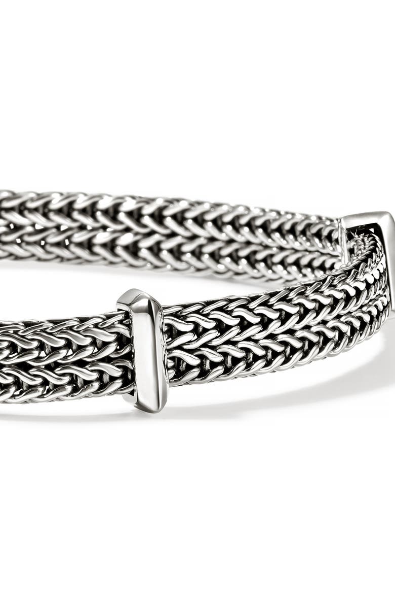 John Hardy Icon Link Station Bracelet, Alternate, color, Silver