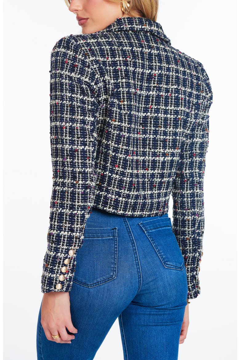 Carlton Beaucle Jacket, Alternate, color, Navy Multi