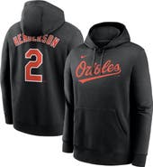 Nike Men's Nike Gunnar Henderson Black Baltimore Orioles Player Name & Number Club Fleece Pullover Hoodie