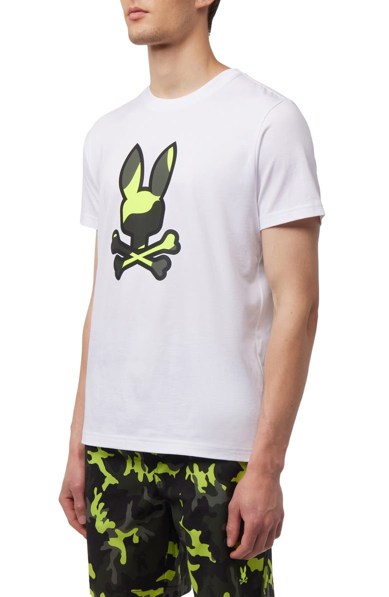 Psycho Bunny Plano Camo Graphic T-Shirt, Alternate, color, 