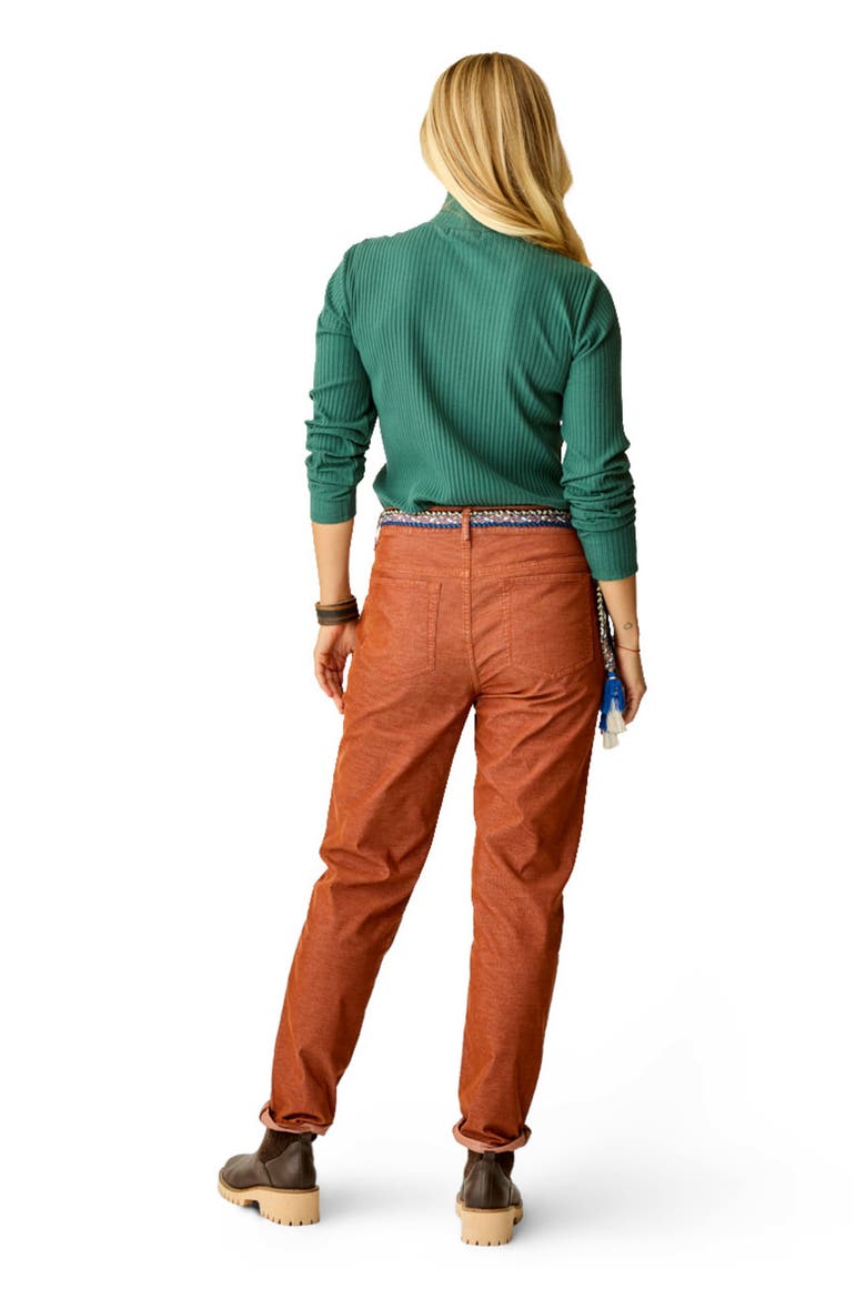 Carson Cord Hi Rise, Alternate, color, Copper