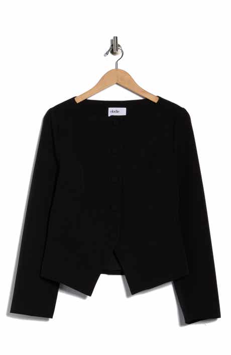 Elodie Collarless Crop Blazer
