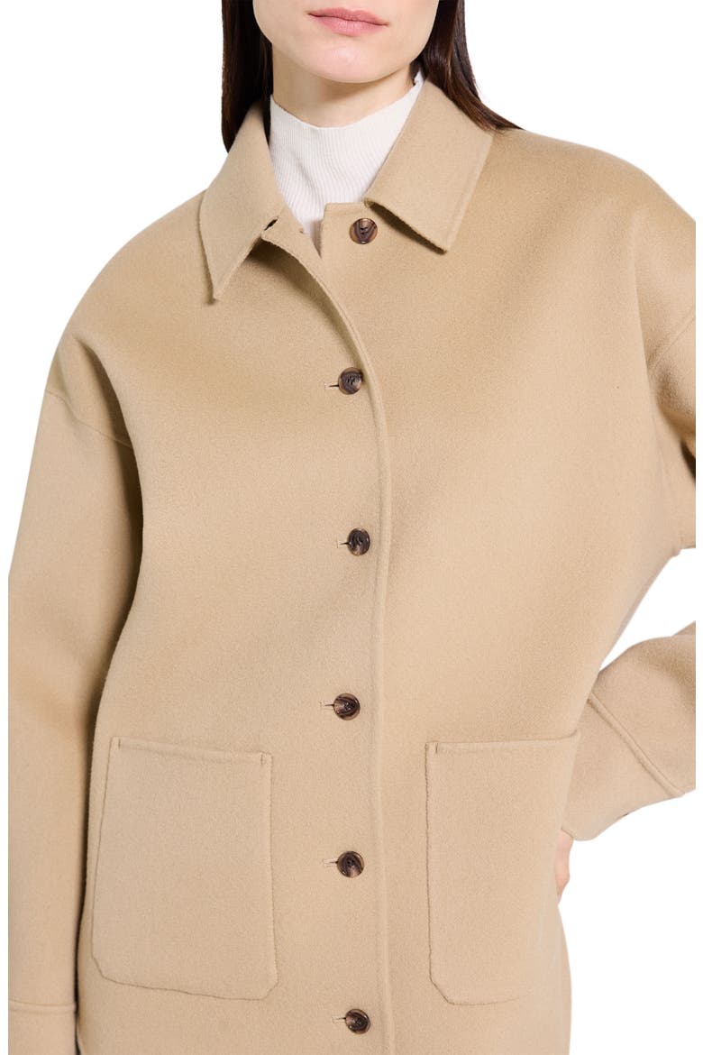 Wool & Cashmere Shirt Jacket, Alternate, color, NEW CAMEL