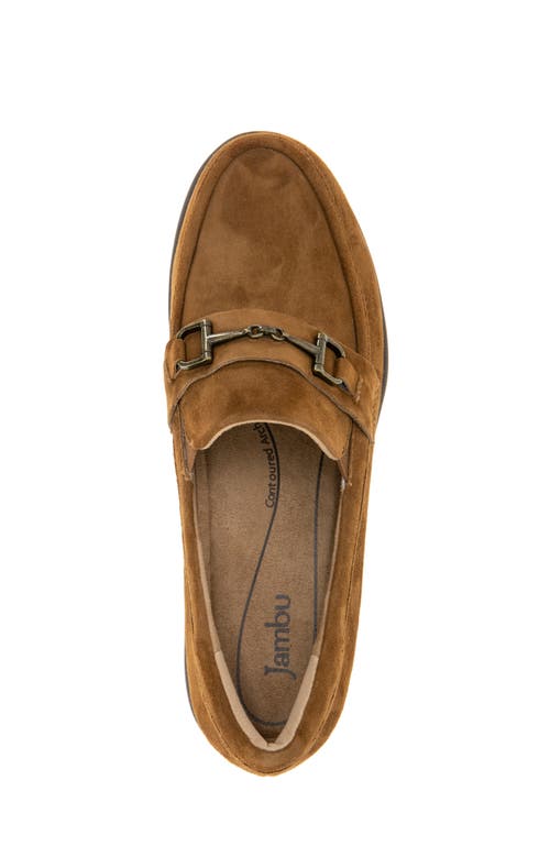 Jambu Women's Tabitha Slip On Flats In Dark Tan