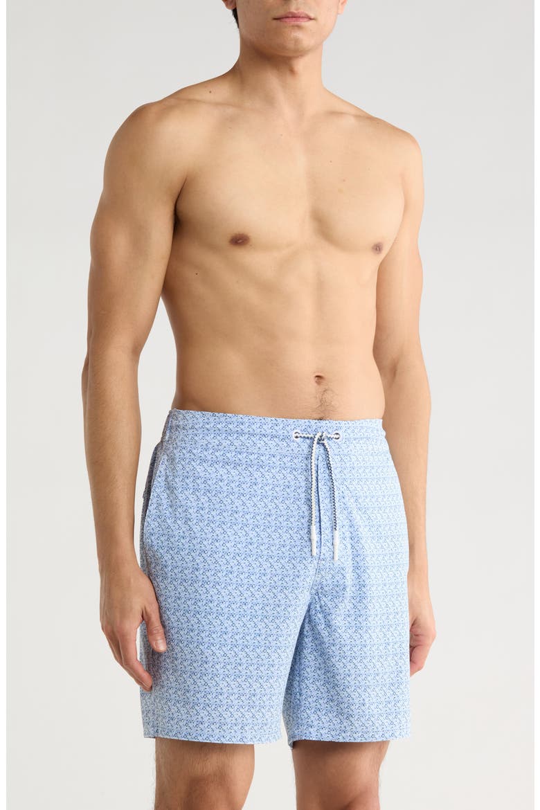 Barcelona Swim Trunks, Alternate, color, NAVY