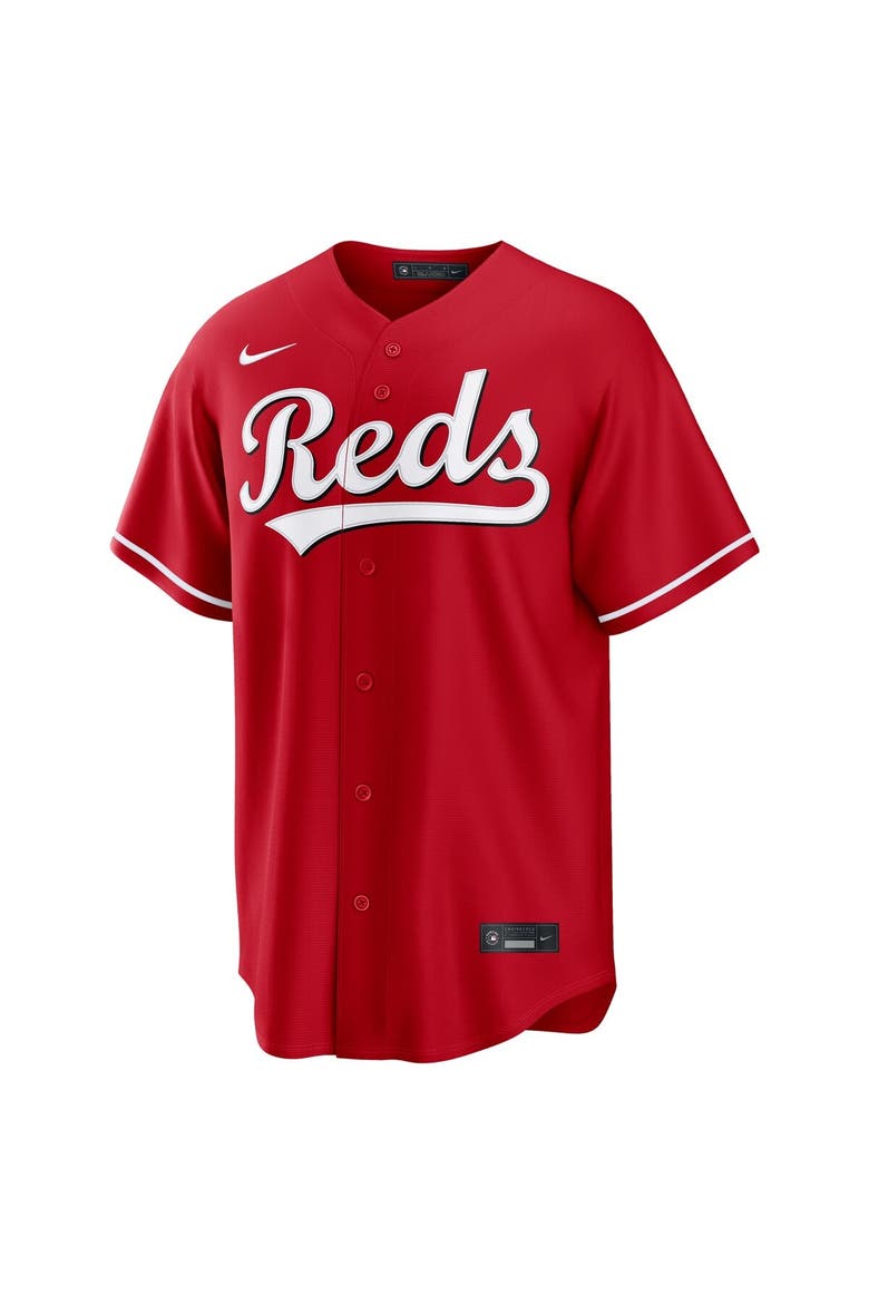 Men's Nike Elly De La Cruz Red Cincinnati Reds Alternate Replica Jersey, Alternate, color, Red