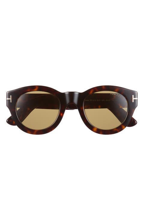 Lucinda 48mm Round Sunglasses