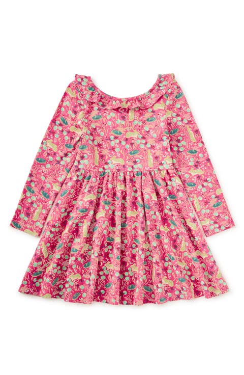 Ruffle Collar Ballet Dress