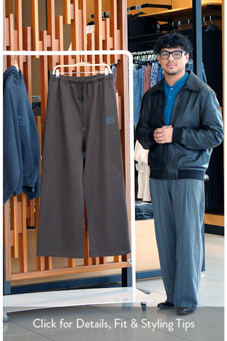 Lounge Wide Leg Sweatpants video
