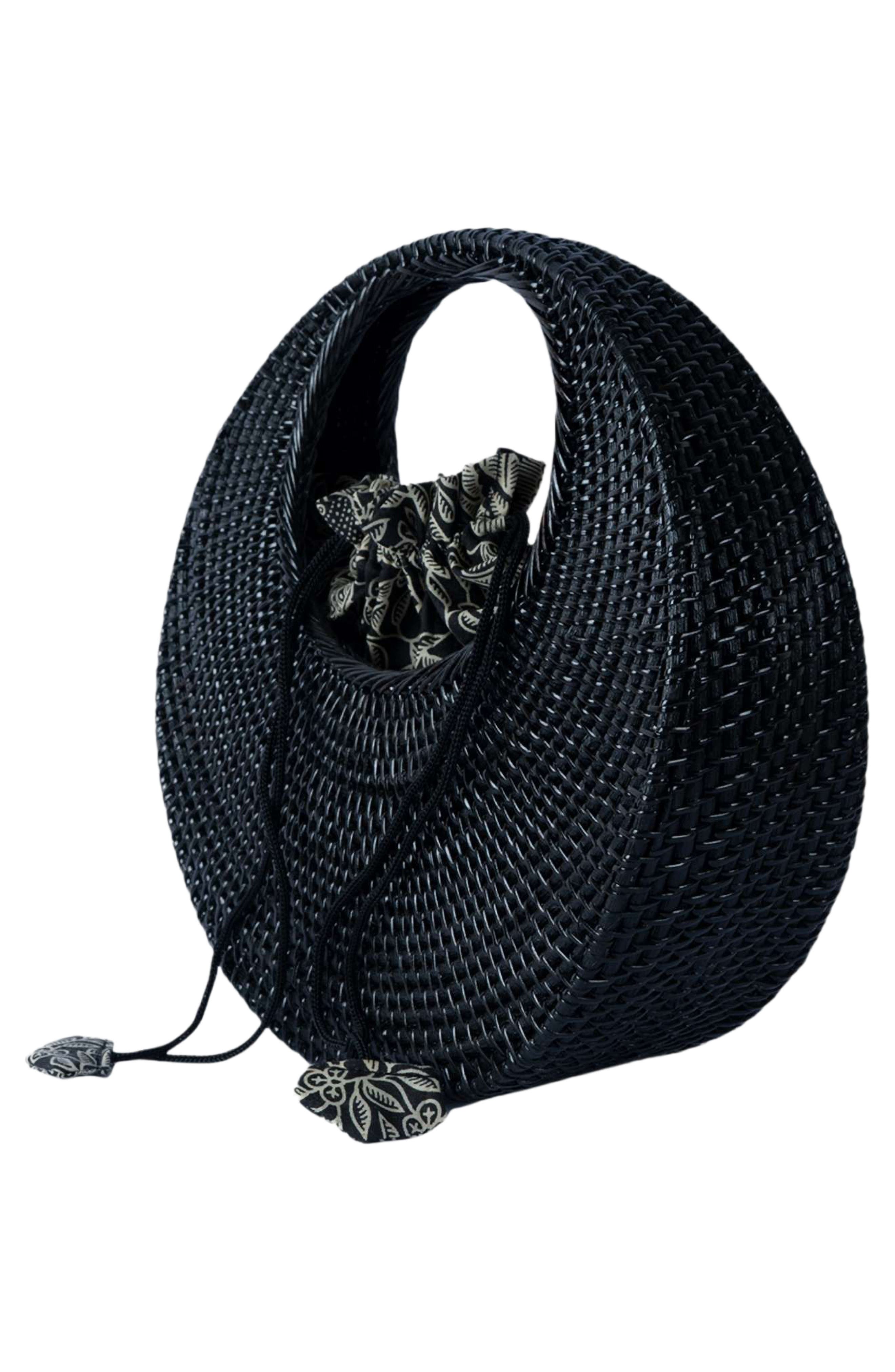 Jelavu Felicita Rattan Shoulder Bag, Alternate, color, 