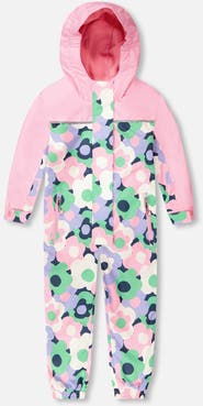 Deux par Deux Kids Mid-Season Flower One-Piece Outerwear