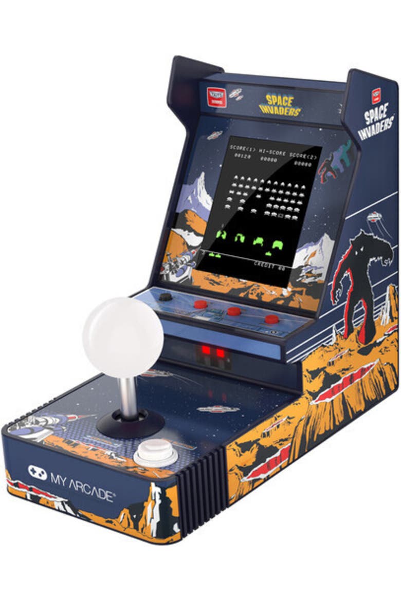Myarcade Dgunl7007 Space Invaders Joystick Player, Main, color, Multicolor
