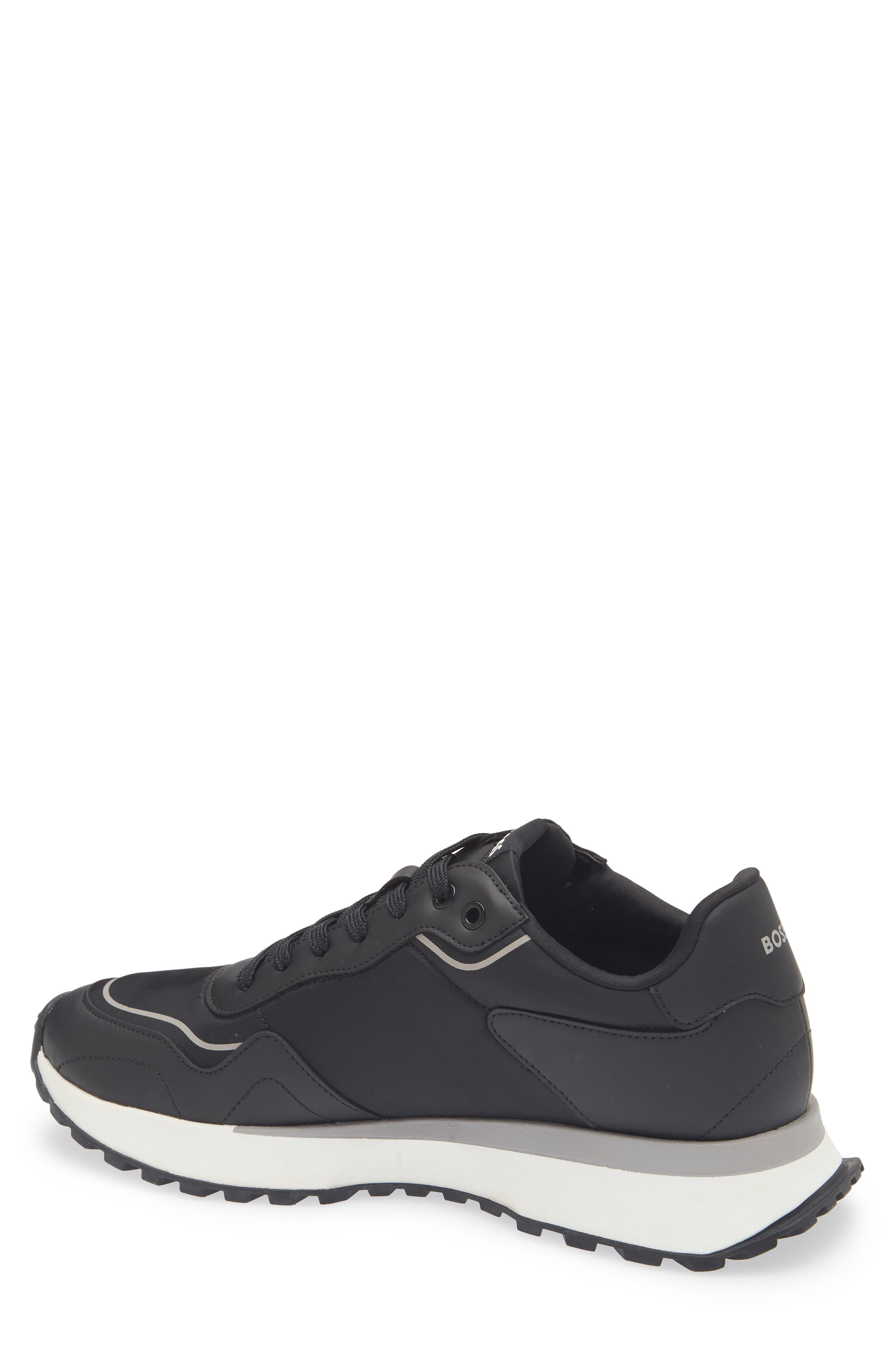 BOSS Jonah Runn Sneaker, Alternate, color, Black