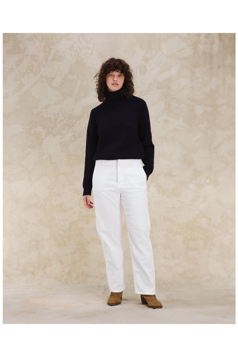 Jamiet Chino Corduroy Trousers, Alternate, color, WHITE