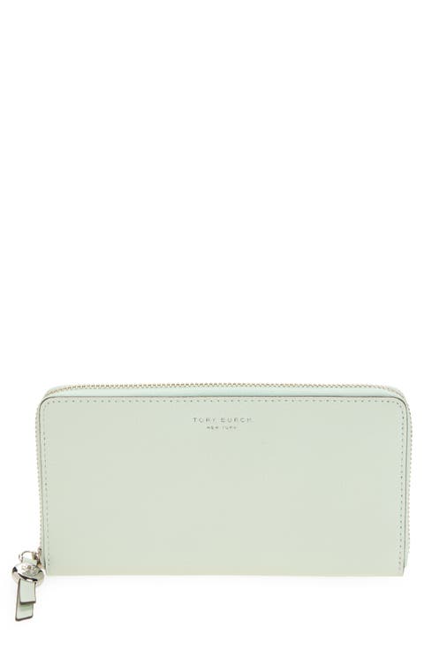 Romy Leather Zip Around Continental Wallet