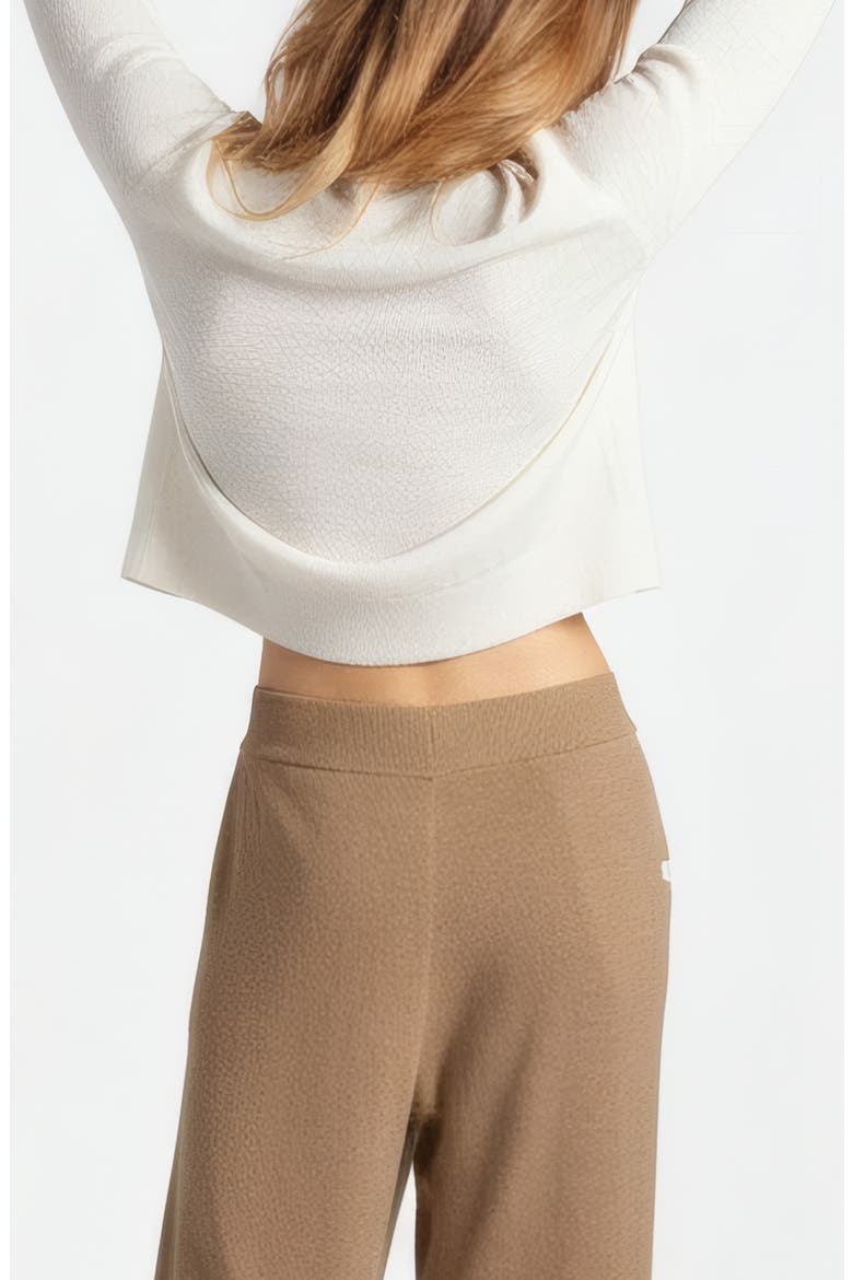 Cloud Cool Crop Sweatshirt, Alternate, color, OFF WHITE