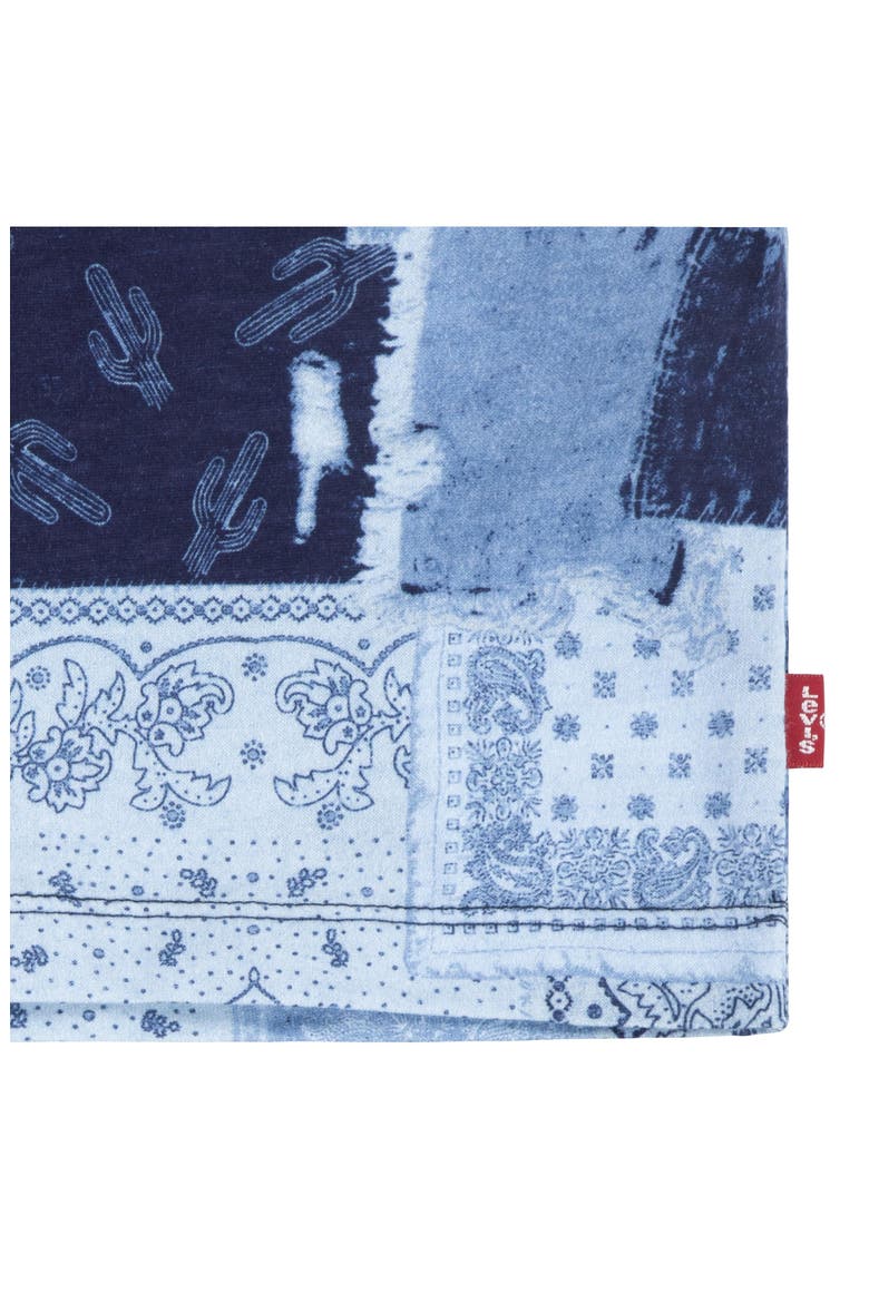 Patchwork Graphic T-Shirt & Shorts, Alternate, color, CORONET BLUE
