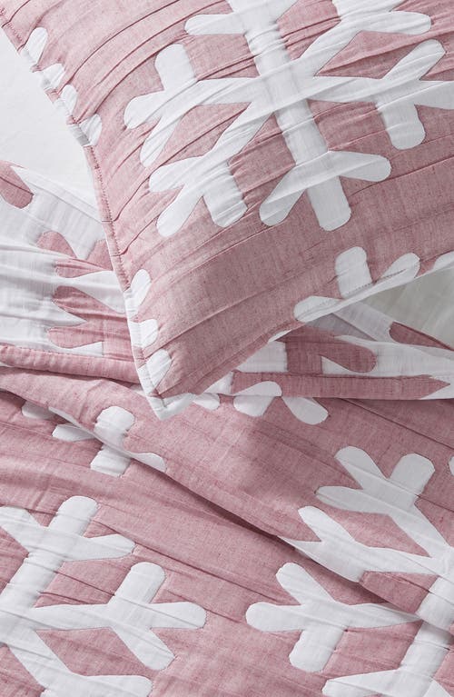 Woven & Weft Matelass Snowflake Quilt Set In Multi